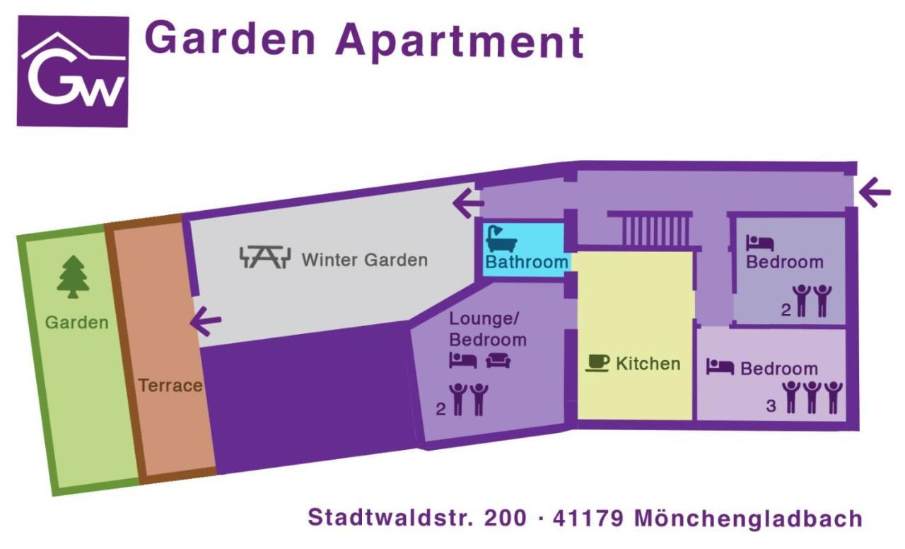 Gaestewohnung Moenchengladbach Rheindahlen Екстер'єр фото